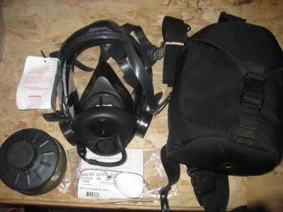 Survivair cbrn gas mask opti-fit msa scott police fire
