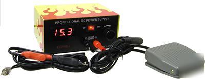 Tekpower variable dc tattoo power supply 1.5-15V@2A