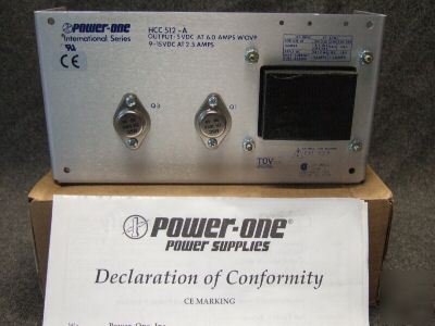 Power-one HCC512-a international linears dual output

