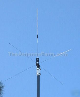 Uhf base antenna kit 5DB gain includes 75 ft of cable