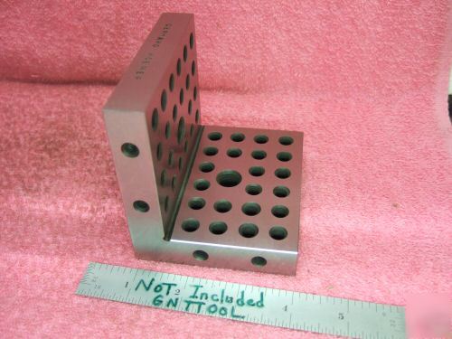 Angle plate toolmaker machinist hard ground 5/16