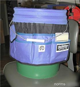 Bucket boss bucketeer 44 pocket tool carpenter storage