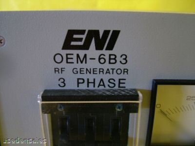 Eni oem-6B3 rf generator 3 phase 650W 13.56MHZ