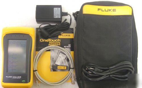Fluke onetouch 10/100 network assistant cable test