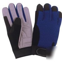 Diamondback gv-965662B-m synthetic leather palm glove m