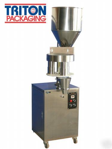 New semiauto volumetric filling machine grain dispenser