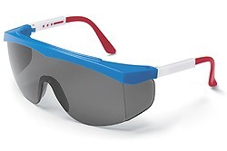 Stratos safety glasses patriot frame grey lens
