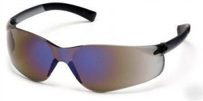 New 3 pyramex ztek blue mirror sun & safety glasses