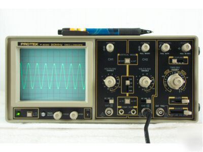 Protek p-2020 20MHZ oscilloscope