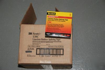 Scotch 130C rubber splicing tape (case 24 rolls)