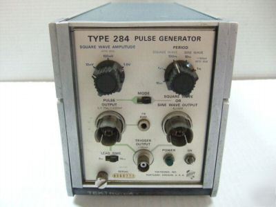 Tektronix type 284 pulse generator tested warranty 