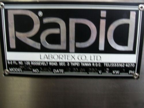 Wash tests & sample dyeing, rapid brand launderometer