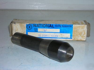 national R8 endmill holder 1/2'' 