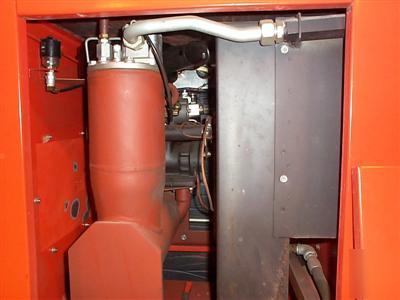 1987 bauer rotary screw air compressor 15HP 440 125PSI 