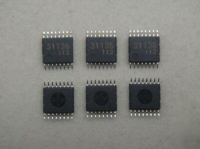 6 pcs toshiba fm detector ic TA31136FN ( 31136 )