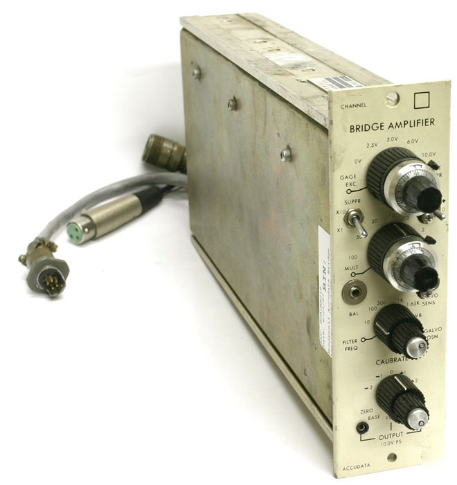 Honeywell accudata bridge amplifier 218-1 plug-in