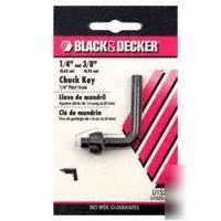 Black & decker 9/32X3/8 chuck key U1533