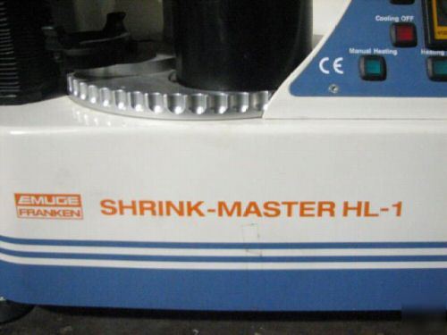 Emule franken shrink-master HL1 tooling into holders 