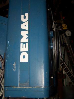 Demag air operated hoist 250 # capacity great shape 