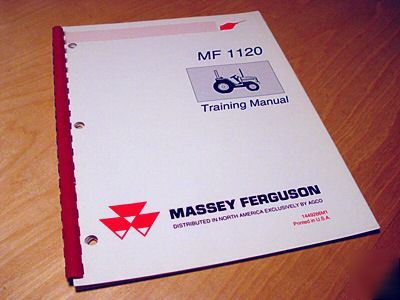 Massey ferguson mf 1120 tractor service training manual