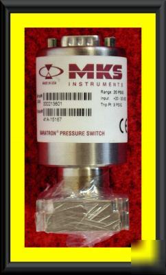 Mks 41A single-ended pressure switch 20 psig