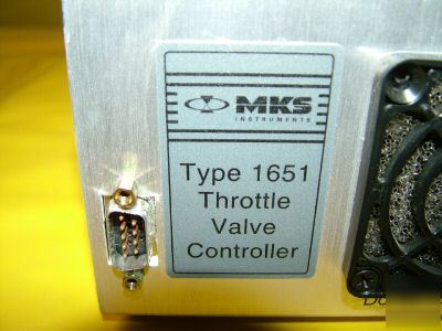 Mks type 1651 throttle valve controller 1651D2S2