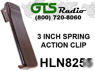 Motorola HLN8255 3 inch spring action clip for PR400