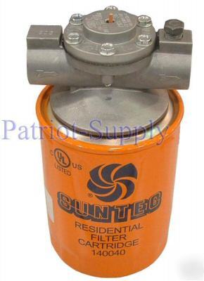 Suntec prv-38PF oil filter w/ built in oil saftey valve