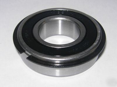 (10) 6205-rsnr bearings w/snap ring, 25X52 mm, 6205RSNR