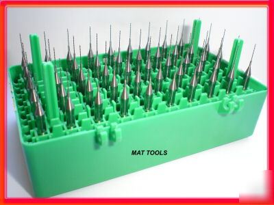 50PC solid carbide micro drill set 5 sizes watchmaker