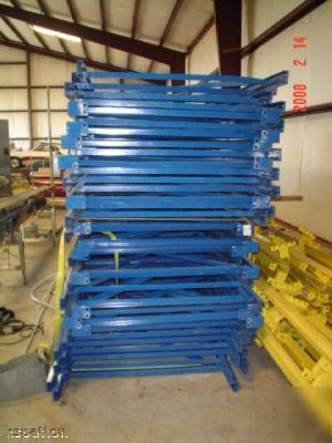 Like new drive in pallet racking system - 