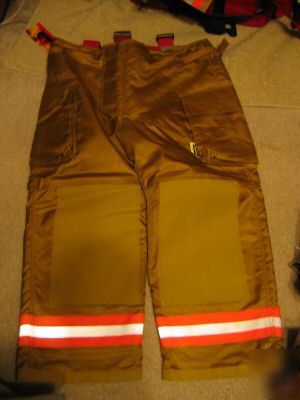 New securitex turn out / bunker gear pants 32X30