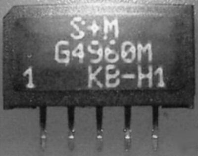 (20) G4960M siemens matsushita saw filters (tv),s+m,nos