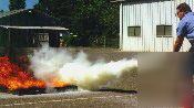 Fire extinguisher training video dvd fire / home safety