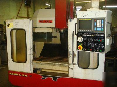 Kiwa model 510 colt cnc vertical machining center 