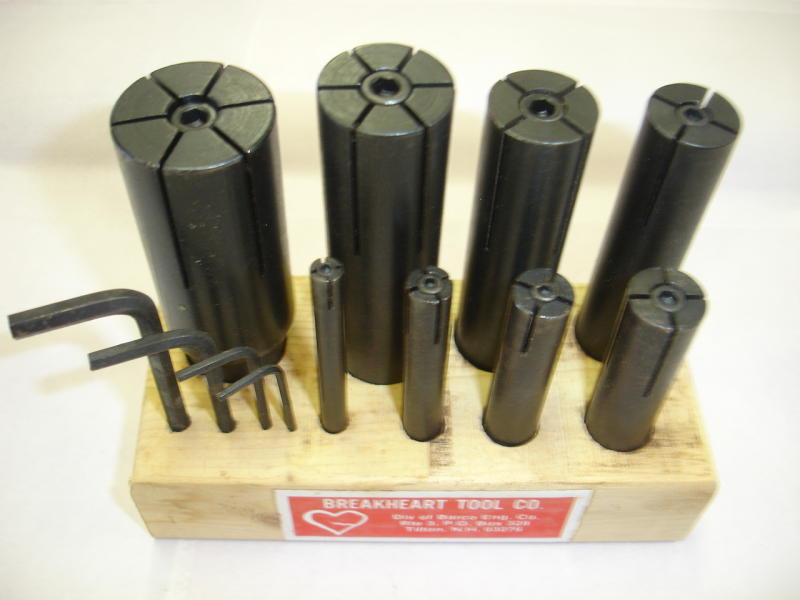 Machinist tool 8 piece expanding arbor set w/ stand