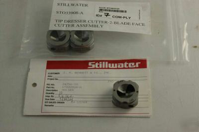 New 3 stillwater STO33908-a tip dresser cutter 2 blade