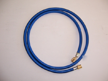 Refco 1 blue refrigeration hose 5FT long w/teflon seals