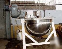 Used: lee stainless steel, 200 gallon, double motion ke