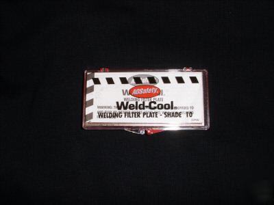 Weld-cool welding lens 10