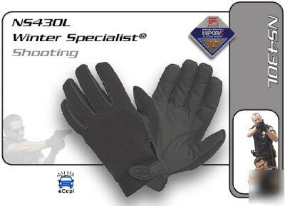 Hatch winter specialist police shooting gloves lg