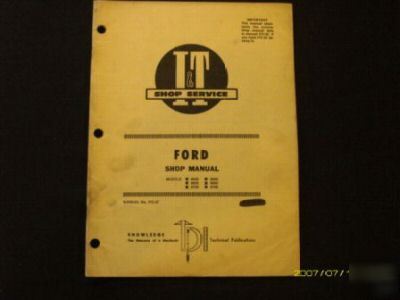 Ford i&t manual 8000 8600 8700 9000 9600 9700