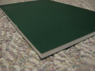 Green w green plastic colorcore sheet 1/2 x 15