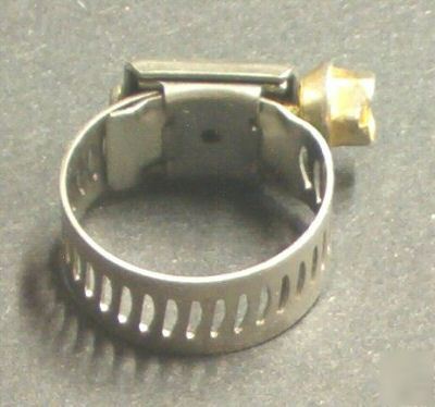 #HC10 - stainless steel hose clamp - 9/16