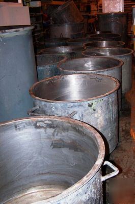 80 gallon carbon steel mixing tanks