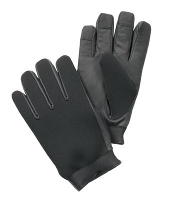 Black thinsulate neoprene cold weather gloves size s
