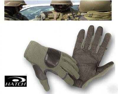 Hatch sog-L75 swat operator od-green tactical gloves md