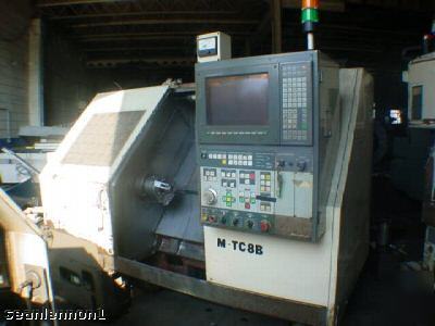 Mitsubishi m-TC8B cnc chucker lathe (4179)