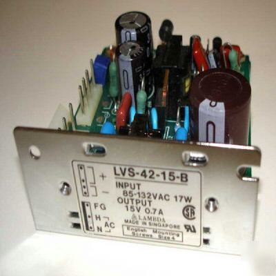 Lambda lvs-42-15-b regulated power supply lvs-42-15B
