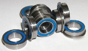 10 flanged bearing 8 x 16 x 5 mm metric bearings sealed